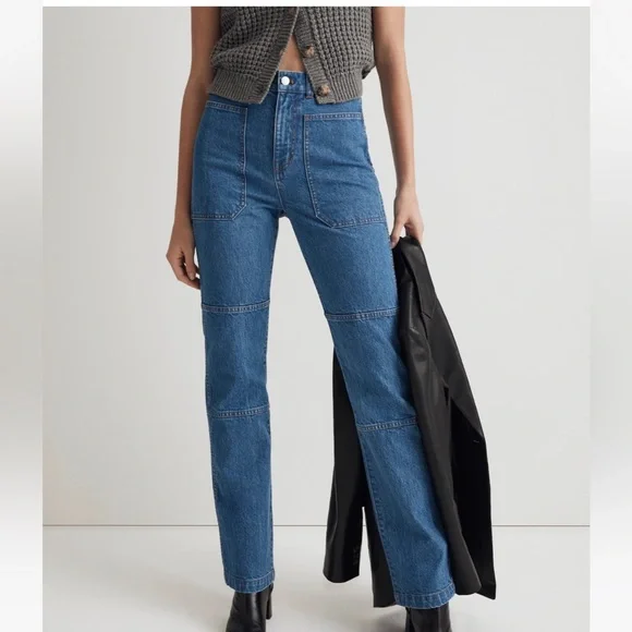 Madewell The '90s Straight Utility Jean - Picture 1 of 4